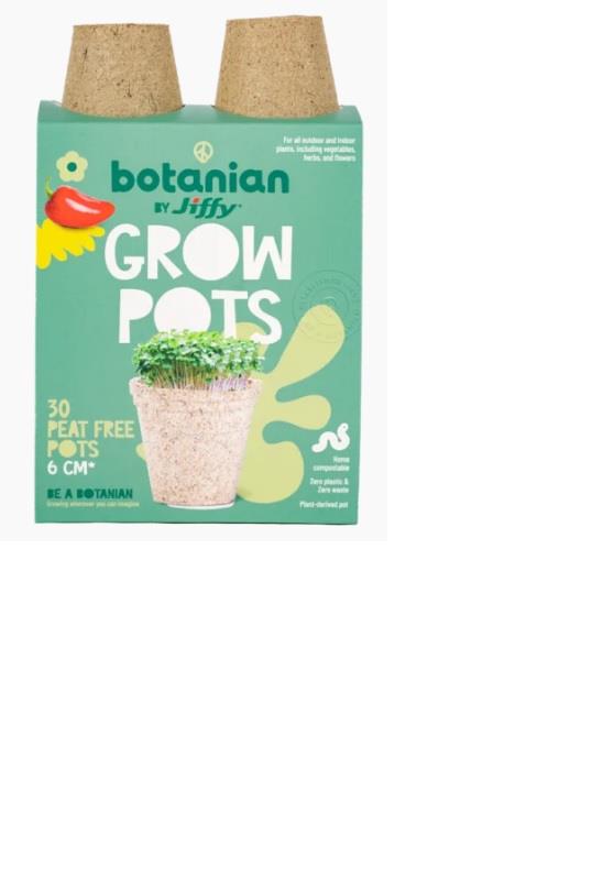 Botanian jiffy pots