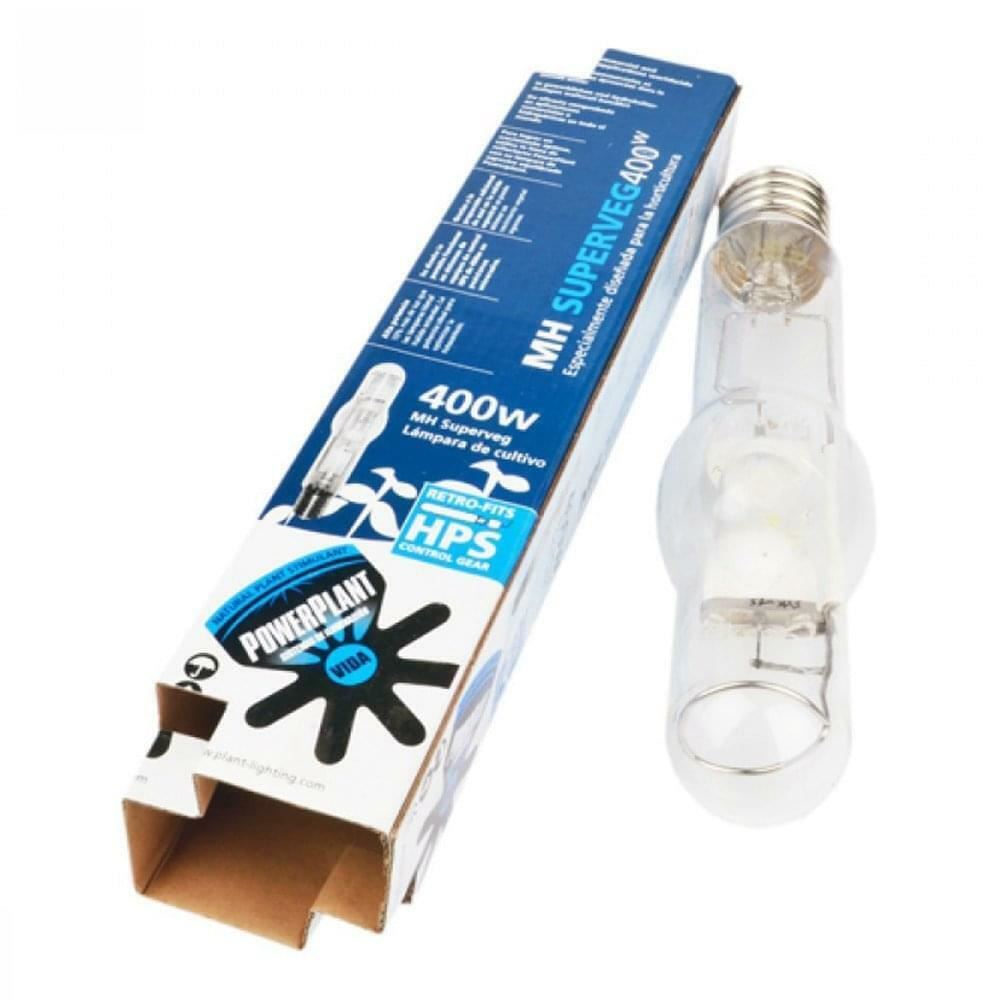 PowerPlant MH SuperVeg 400W Lamp – Long-Life Hydroponic Bulb