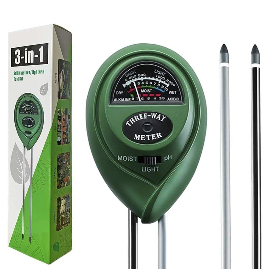 Senua 3 in 1 Soil Moisture/Light/pH Test Kit (MAIN)