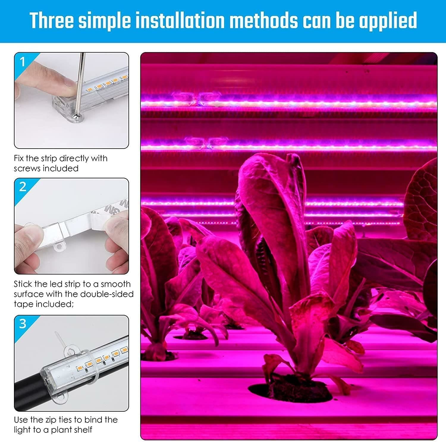 Senelux LED Grow Light Bar ZWLDT-01 Tube Strip