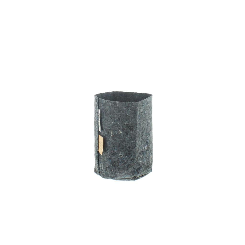 Root Pouch Grey Fabric Pots