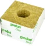 Grodan Delta Blocks - 75mm x 75 x 65 (3") Small Hole