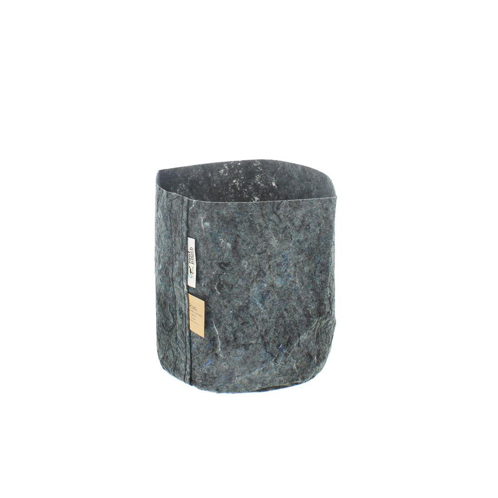 Root Pouch Grey Fabric Pots