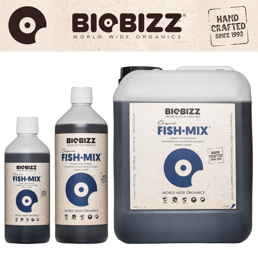 BioBizz Fish·Mix – Organic Fertiliser for Rich Soil and