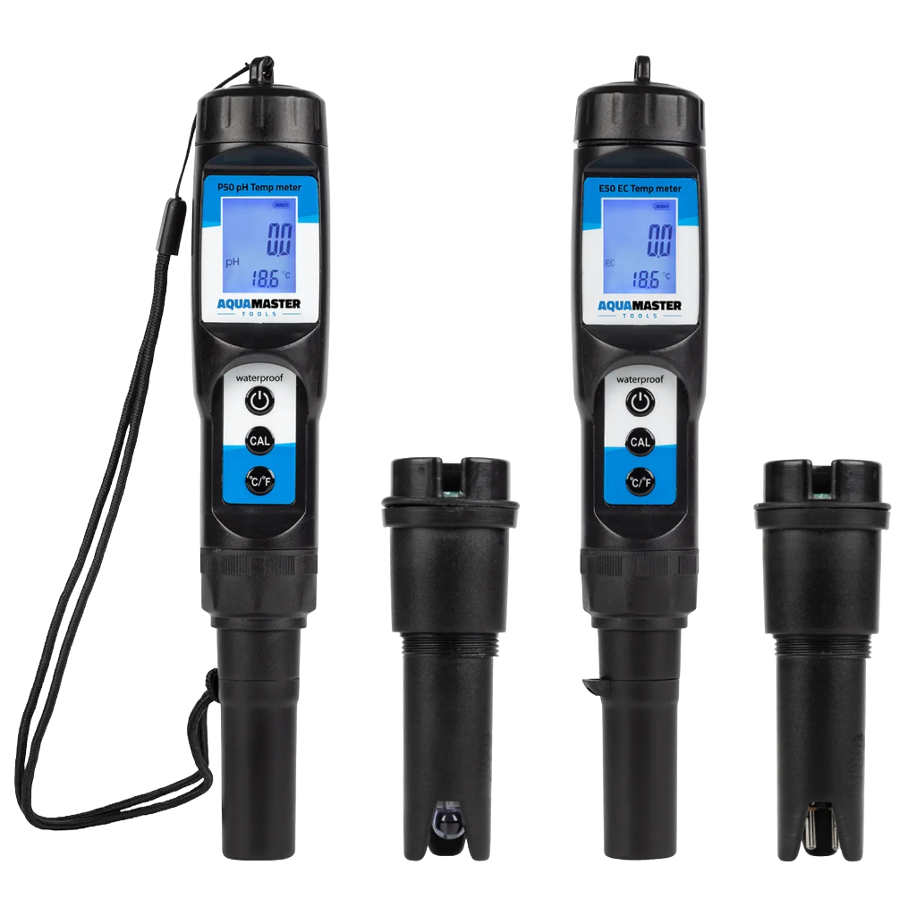 Aqua Master P50/E50 pH & EC Temperature Meters (MAIN)