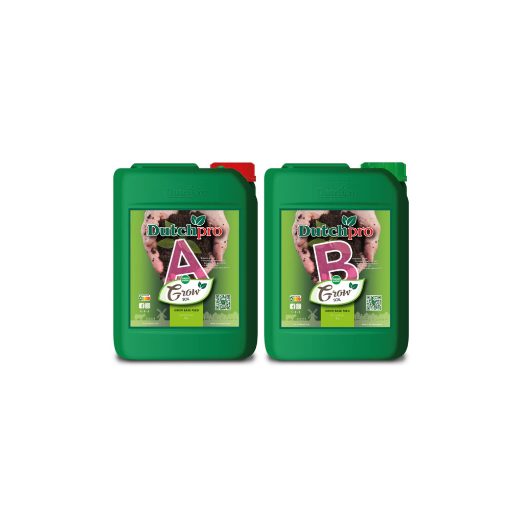 Dutchpro Soil Grow Hard Water A&B 5L