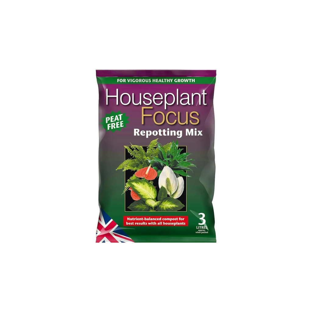 Growth Technology Houseplant Focus Repotting Mix 3L