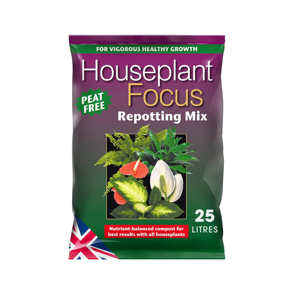 Growth Technology Houseplant Focus Repotting Mix 25L