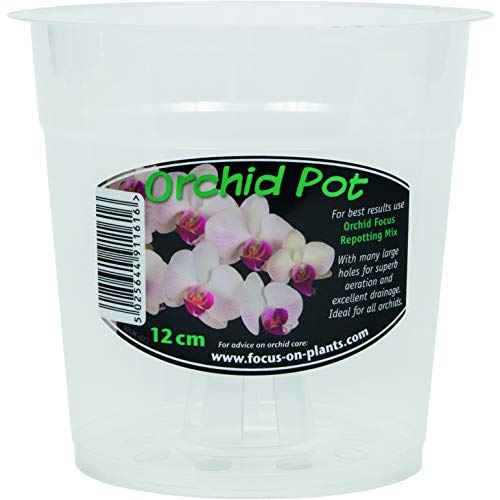 Growth Technology Clear Orchid Pot 12cm