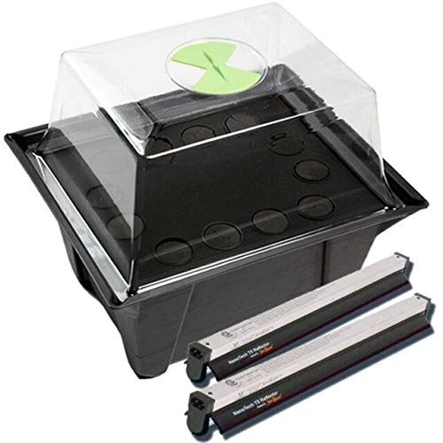 Aeroponic Propagator with 2 T5 Lights