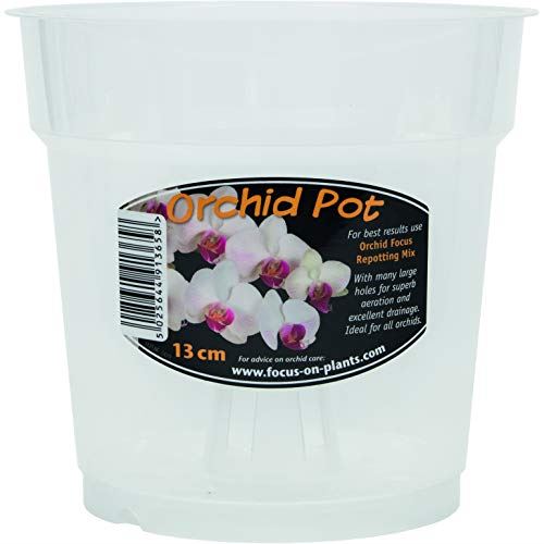 Growth Technology Clear Orchid Pot 13cm