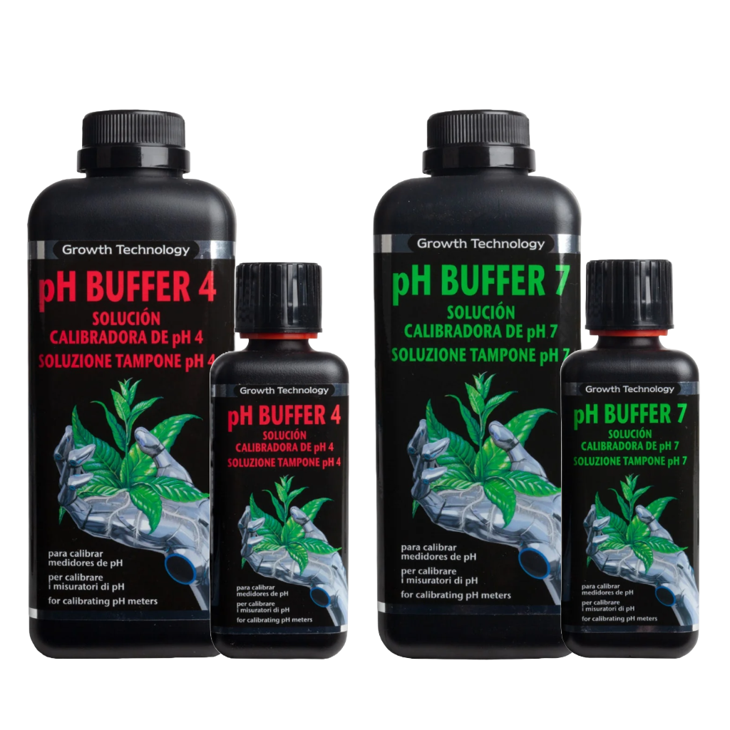 Growth Technology PH Buffer 4+7 - 300ml, 1L (MAIN)