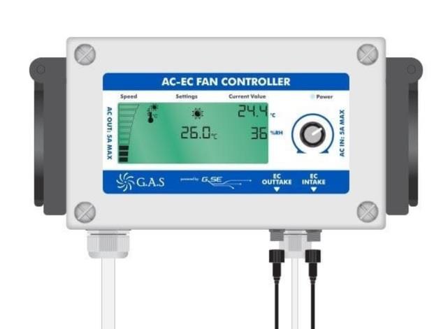 G.A.S AC-EC DIGITAL CONTROLLER