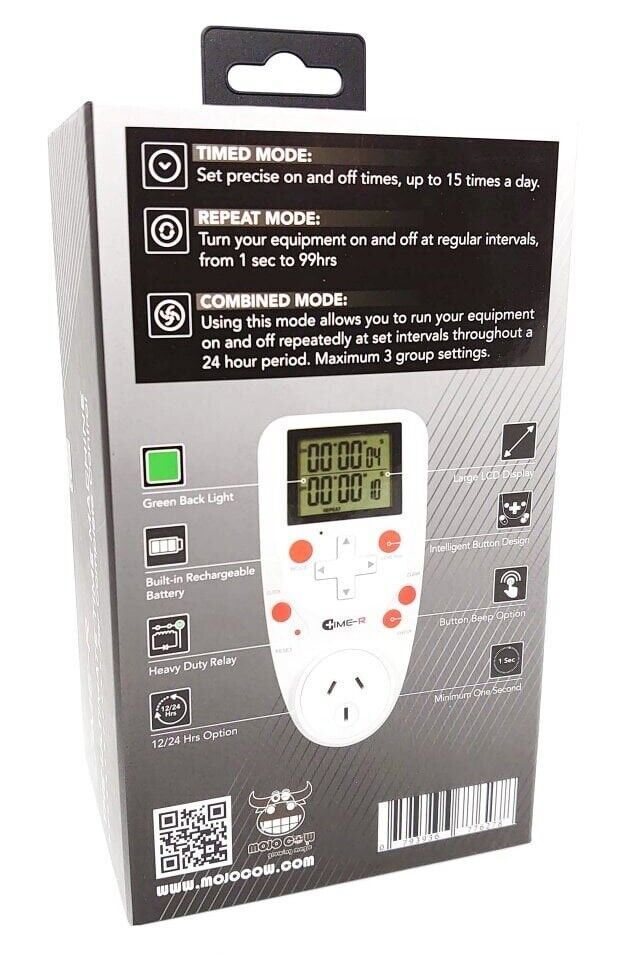 Time-R Digital Timer - Precise Control for Grow Room Automation