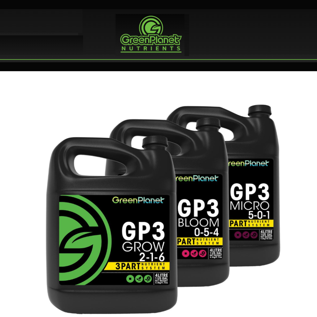 Green Planet GP3 – Grow, Bloom & Micro