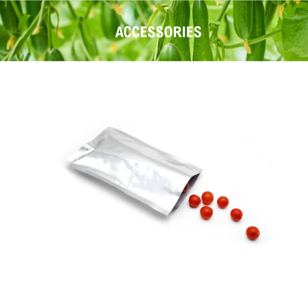 Metallised Heat Seal Bags - Silver