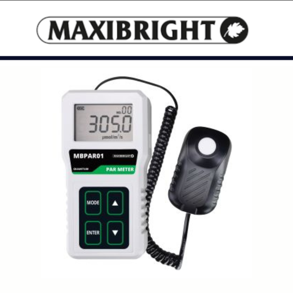 Maxibright PAR Meter includes Telescopic Wand