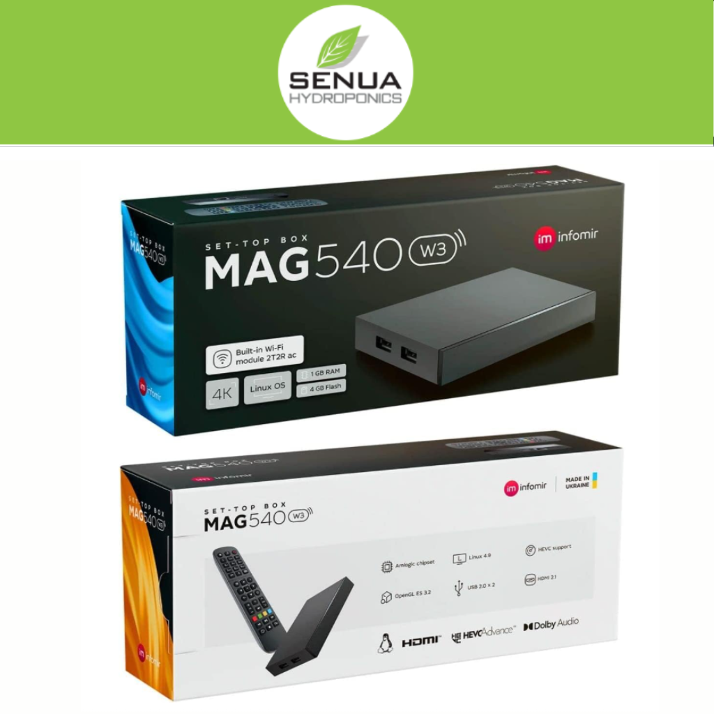 MAG 540w3 Wifi Enabled IPTV Box UK Plug