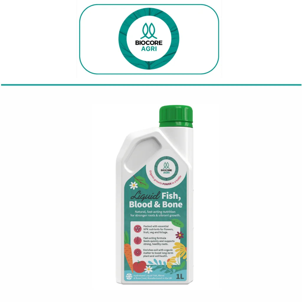 Biocore AGRI Hydrolysed Fish Blood and Bone 1 Litre