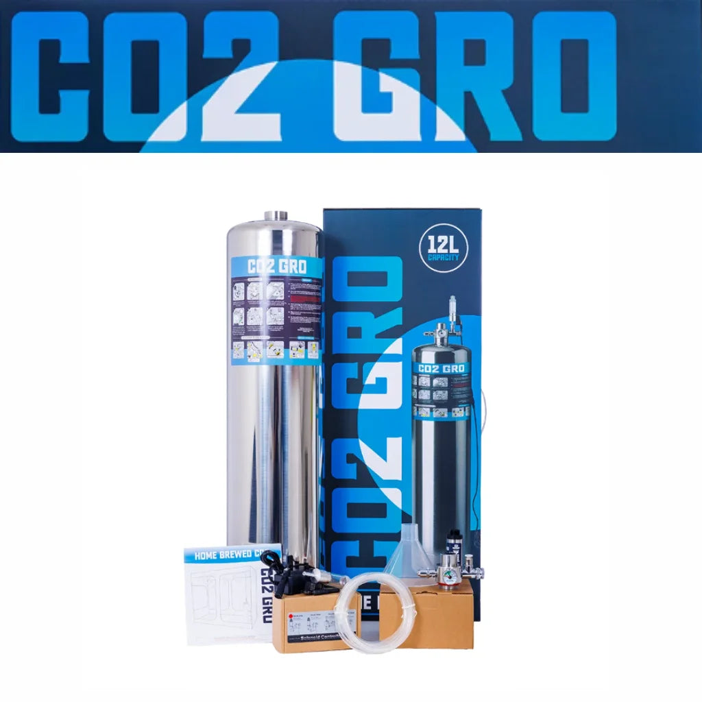 CO2Gro 12L DIY CO2 Generation System (With Solenoid)