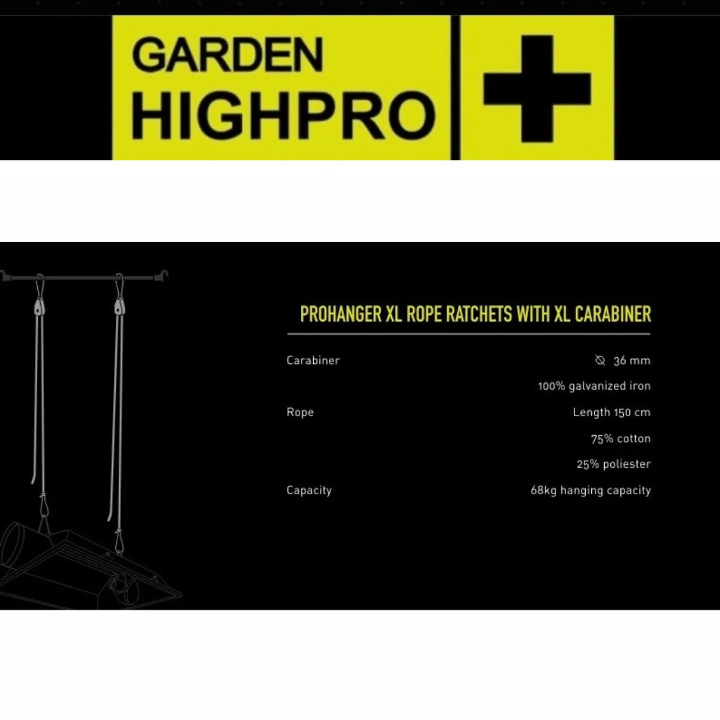 Garden HighPro Prohanger XL 68KG Large Clips