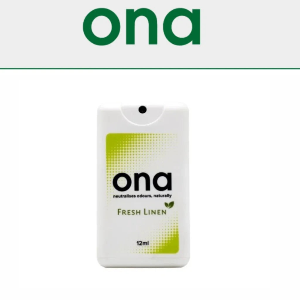 ONA Odour Card Sprayer 12ml- fresh linen