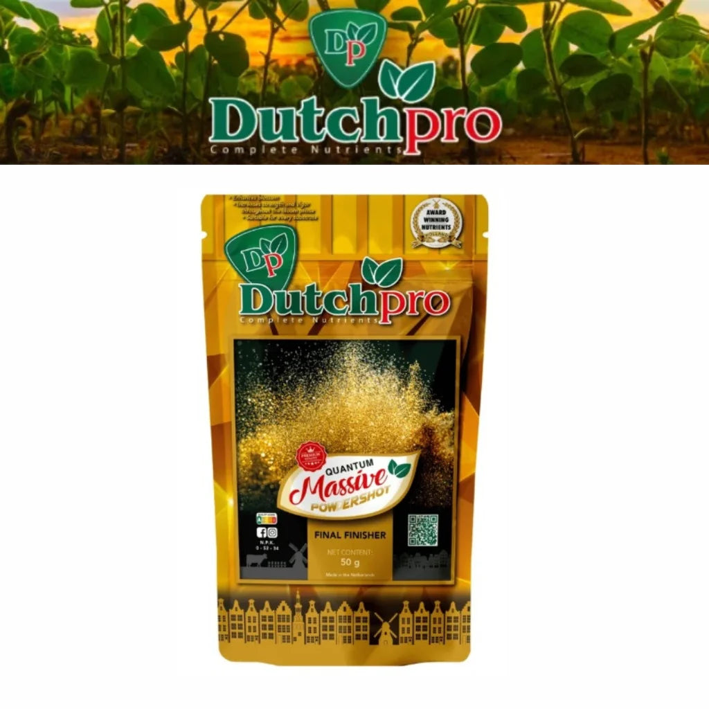 Dutch Pro Quantum Massive Powdershot – High PK Late Flower Booster (Powdered Bloom Enhancer) 50G