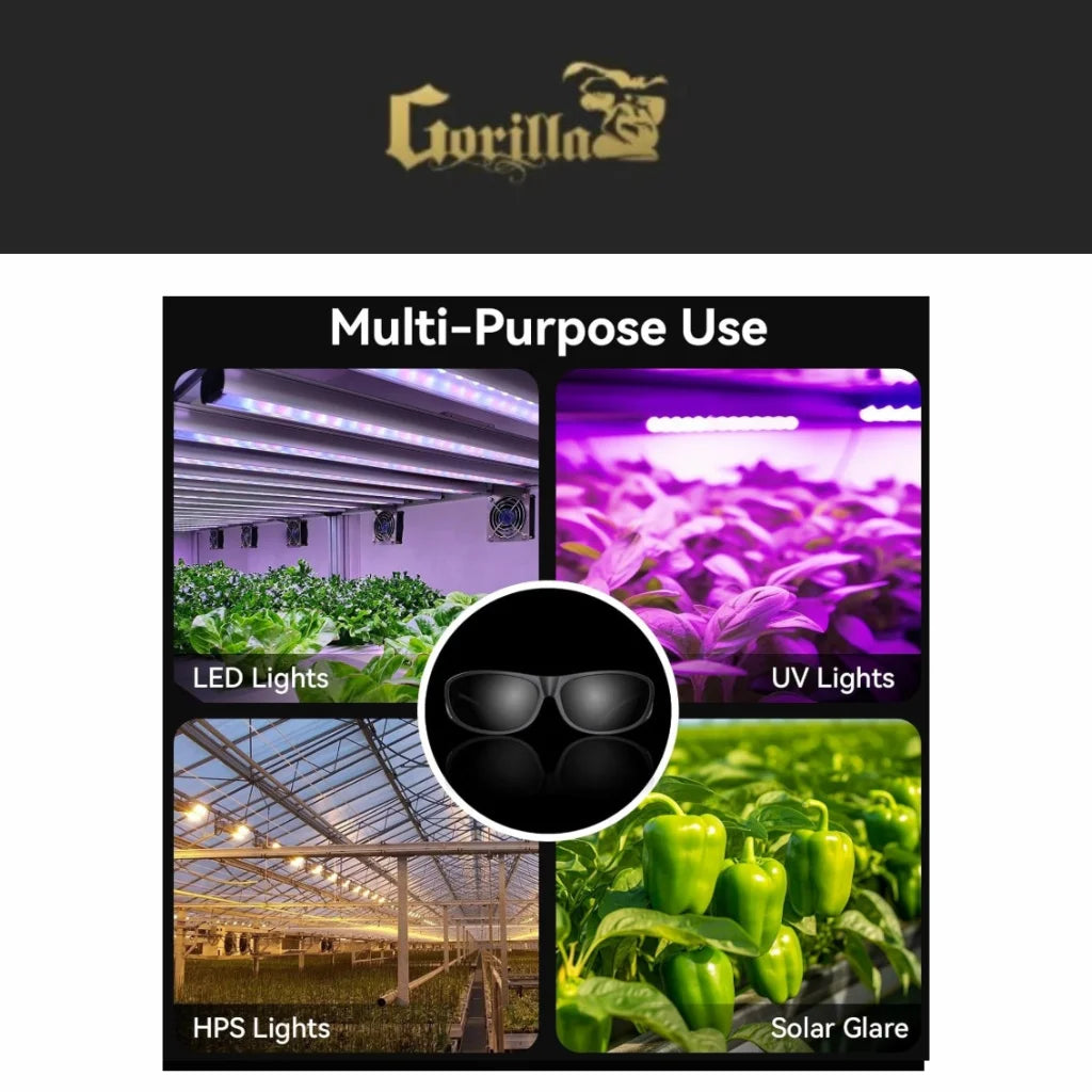Gorilla Anti UV LED Glasses