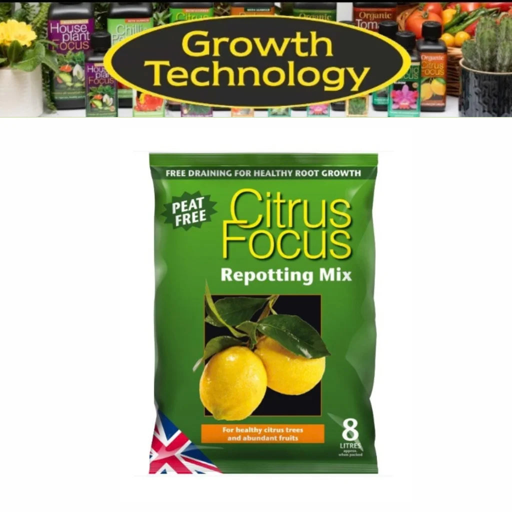 Citrus Focus Repotting Mix Peat Free 8L by Growth Technology