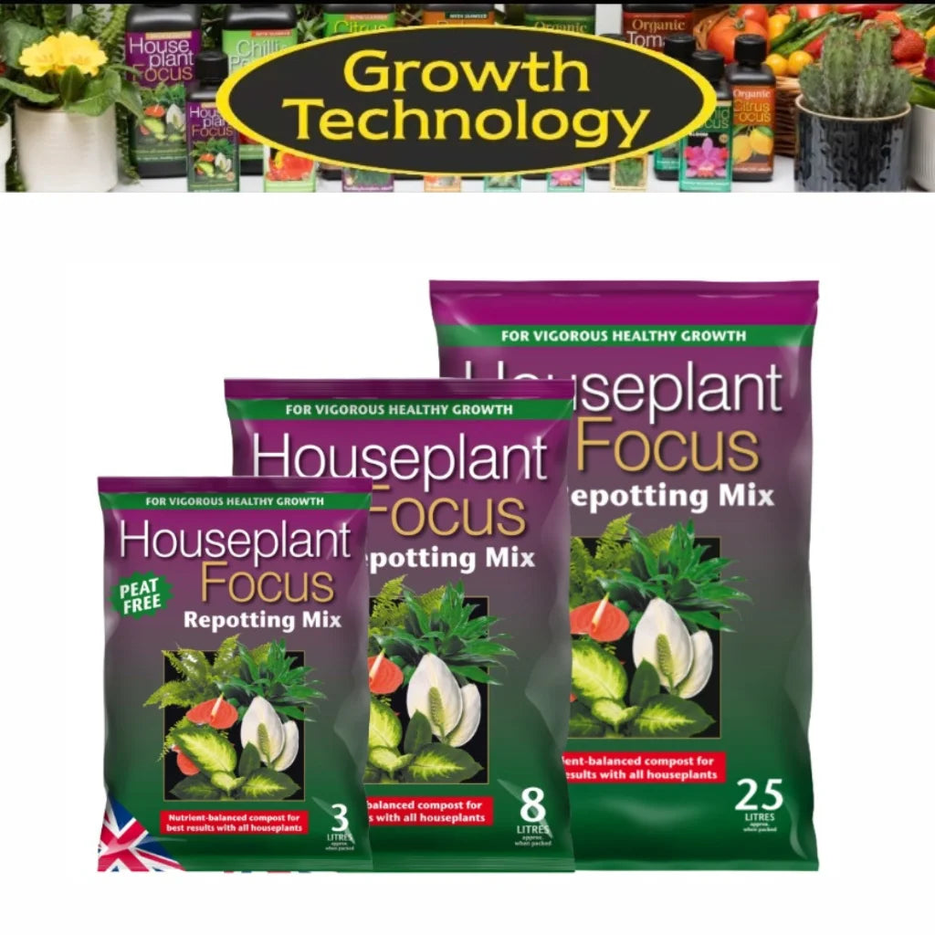Growth Technology Houseplant Focus Repotting Mix