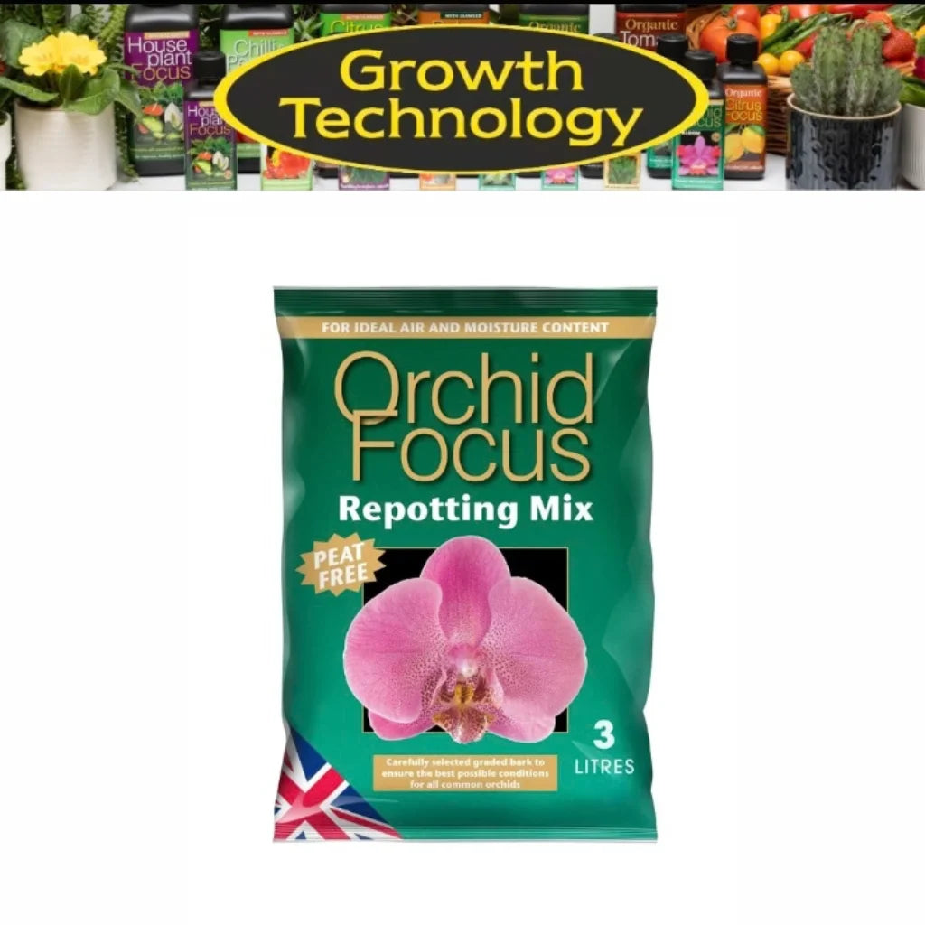 Growth Technology Orchid Focus Repot Mix 3 litre