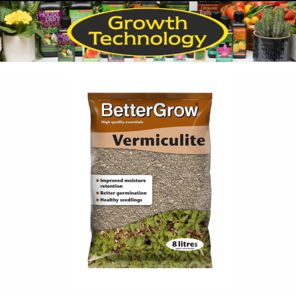Growth Technology BetterGrow Vermiculite 8 litres