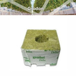 Grodan Delta Blocks - 75mm x 75 x 65 (3") Large Hole SINGLE