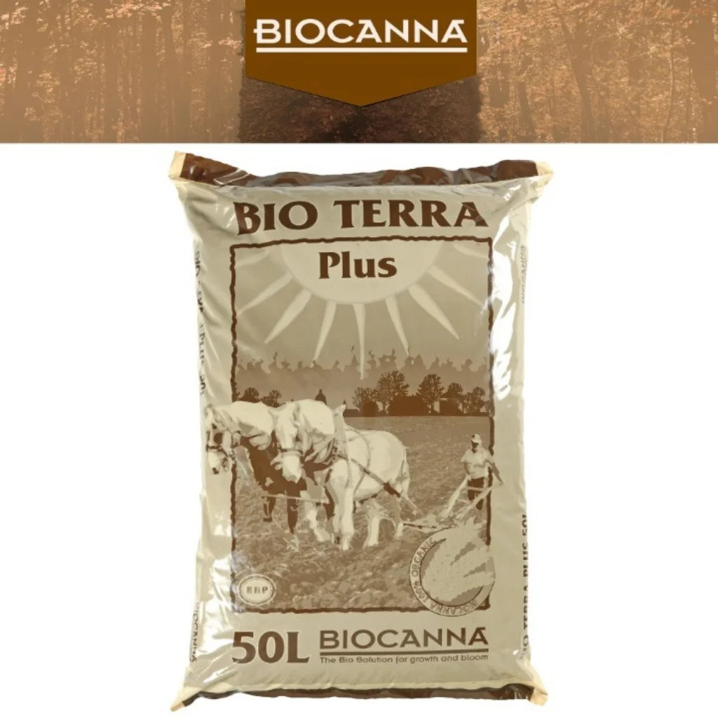 CANNA Bio Terra Soil 50L – Premium Organic Potting Compost & Nutrient-Enriched Growing Medium for Healthy Roots and Plant Growth