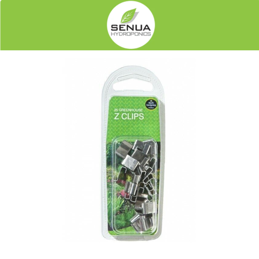 Greenhouse Z Clips - Pack 25