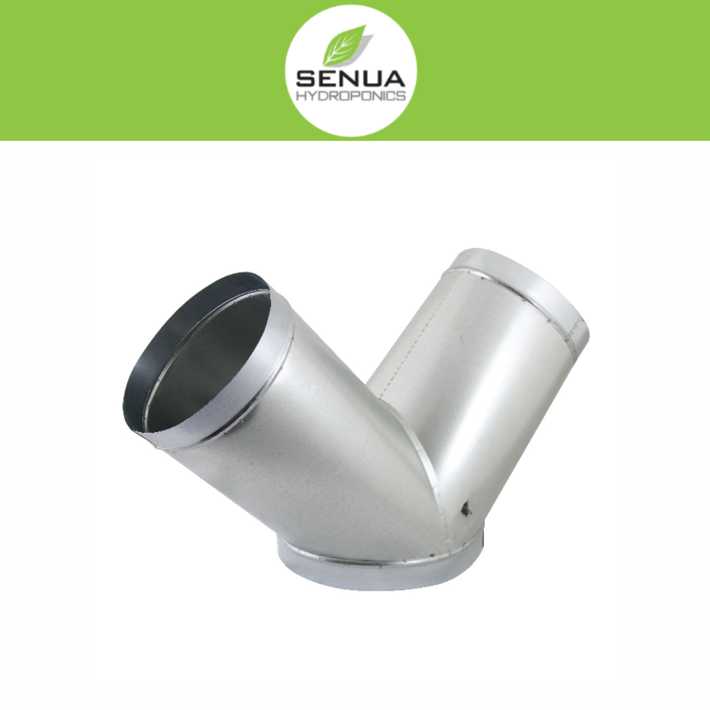 Metal Y Piece Duct Splitter