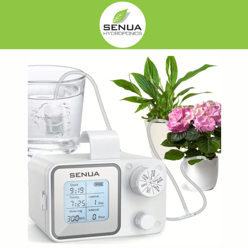 Senua Automatic Drip Irrigation Kit, Smart Programmable Water Timer