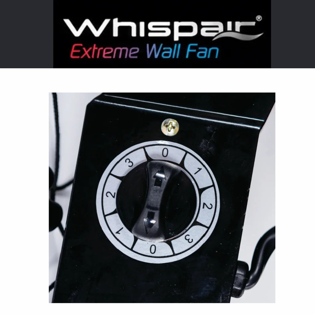 Whisper 18" wall Fan Twin Pack
