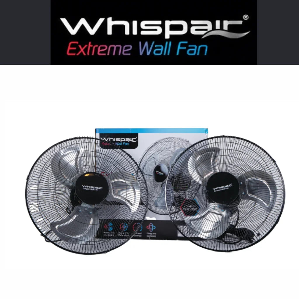 Whisper 18" wall Fan Twin Pack
