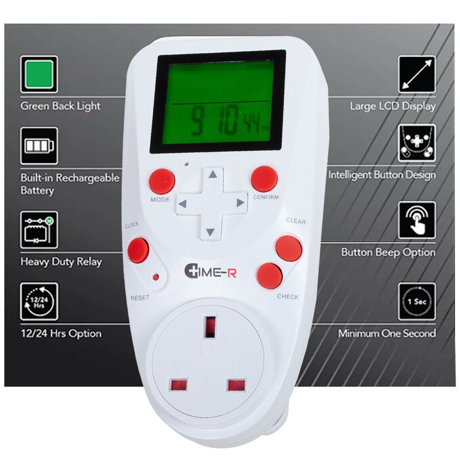 Time-R Digital Timer - Precise Control for Grow Room Automation