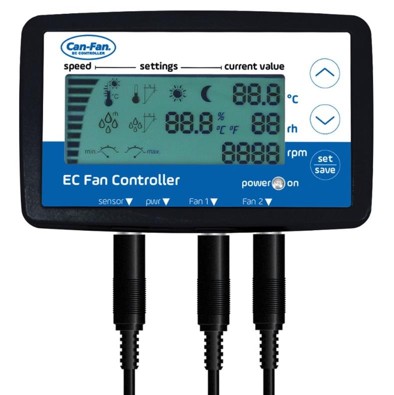 Q-Max EC LCD Fan Controller