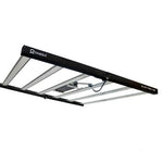 The Omega 720w LED Grow light shown from underneath displaying the full spectrum LED lights of this six bar LED Grow Light