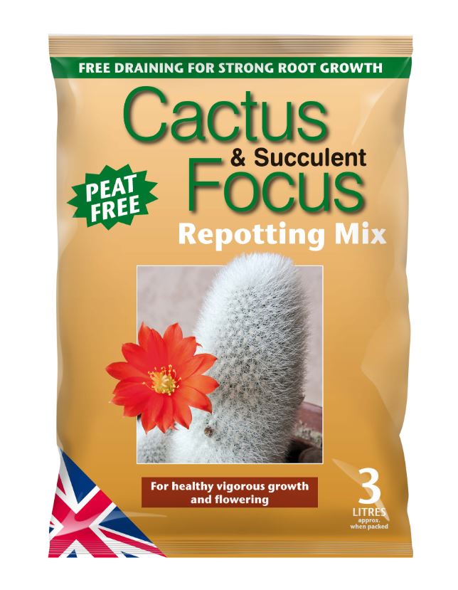 Growth Technology Cactus and Succulent Focus Repotting Mix