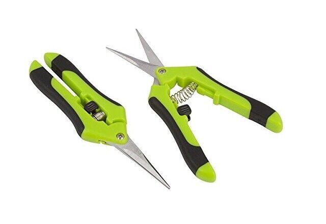 Senua Straight Leaf Trimming Scissors Plant Pruner Hydroponics Snipping Tool