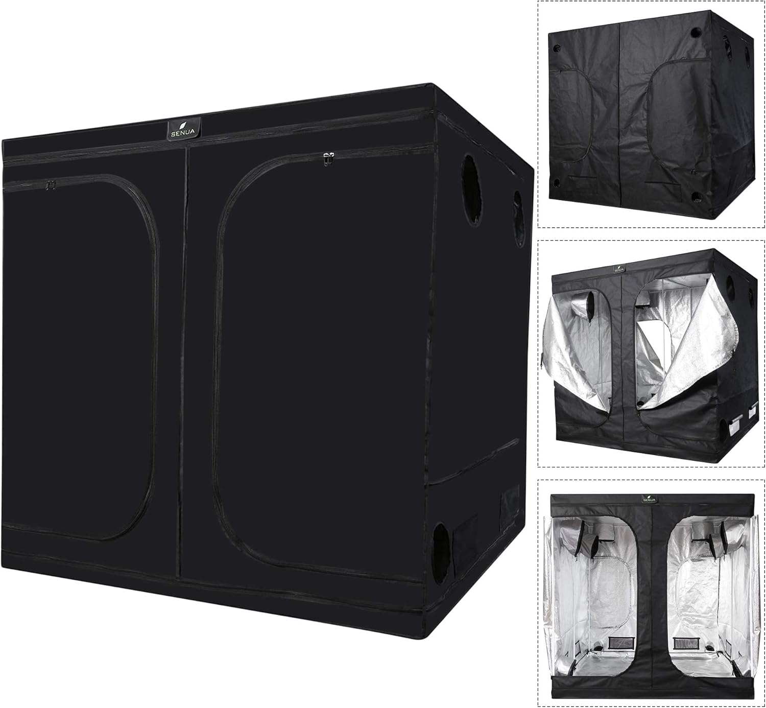 Senua Hydroponic tent 120 x240 x 200cm