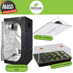 BLACK FRIDAY DEAL - Senelux SE-1000 + Senua Tent 80x80x160cm + Garland XL Propagator