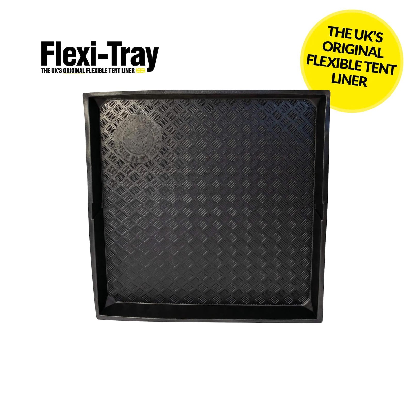 Flexi Tray Tent Liner for Grow Rooms 1.2m x 1.2m x 10cm