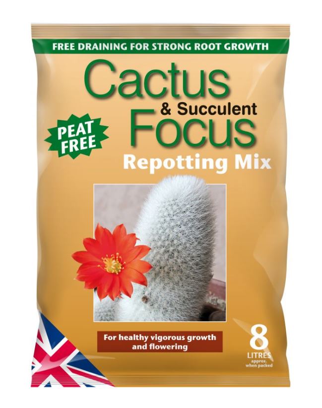 Growth Technology Cactus and Succulent Focus Repotting Mix