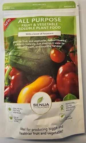 Senua All purpose soluble plant food for flowers fruit and vegetables