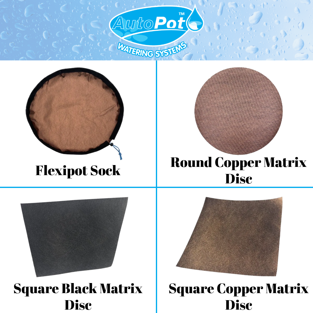 Autopot Root Socks and discs